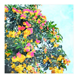 Summer Bougainvillea Watercolor Painting (Print Only) thumbnail