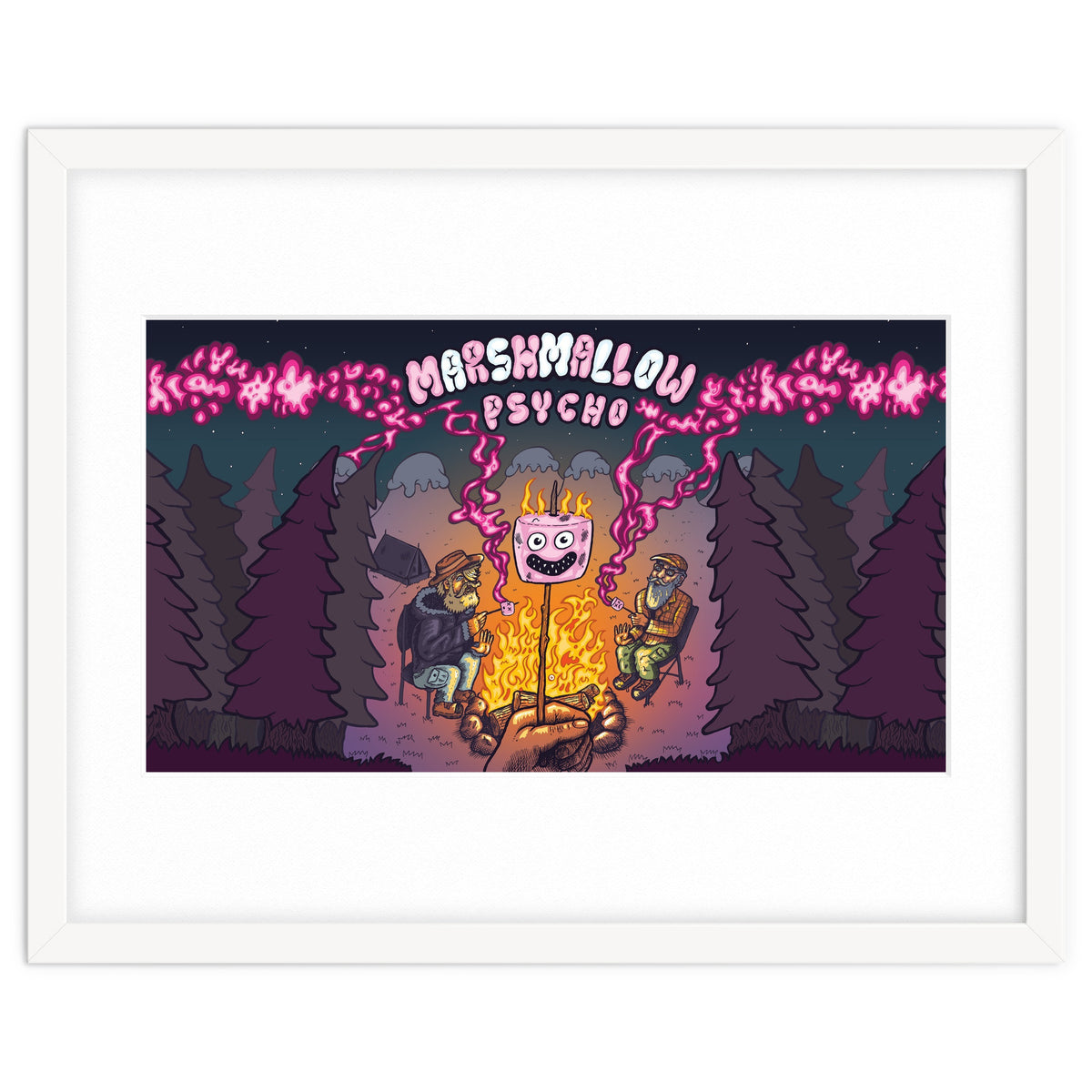 Marshmallow Psycho 12.3% ABV Bourbon Barrel Aged Marshmallow Stout