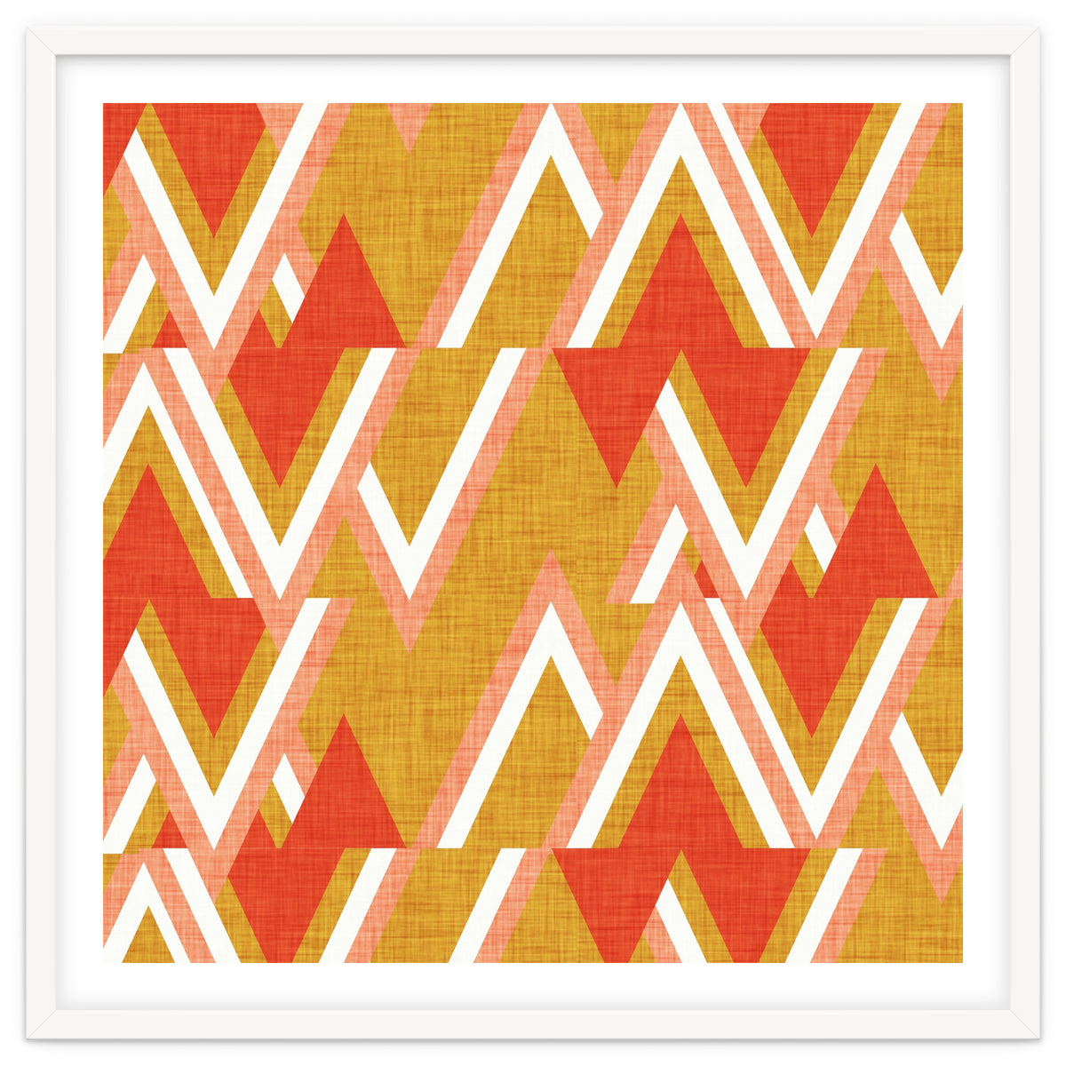 New Mid Mod Woods Mustard