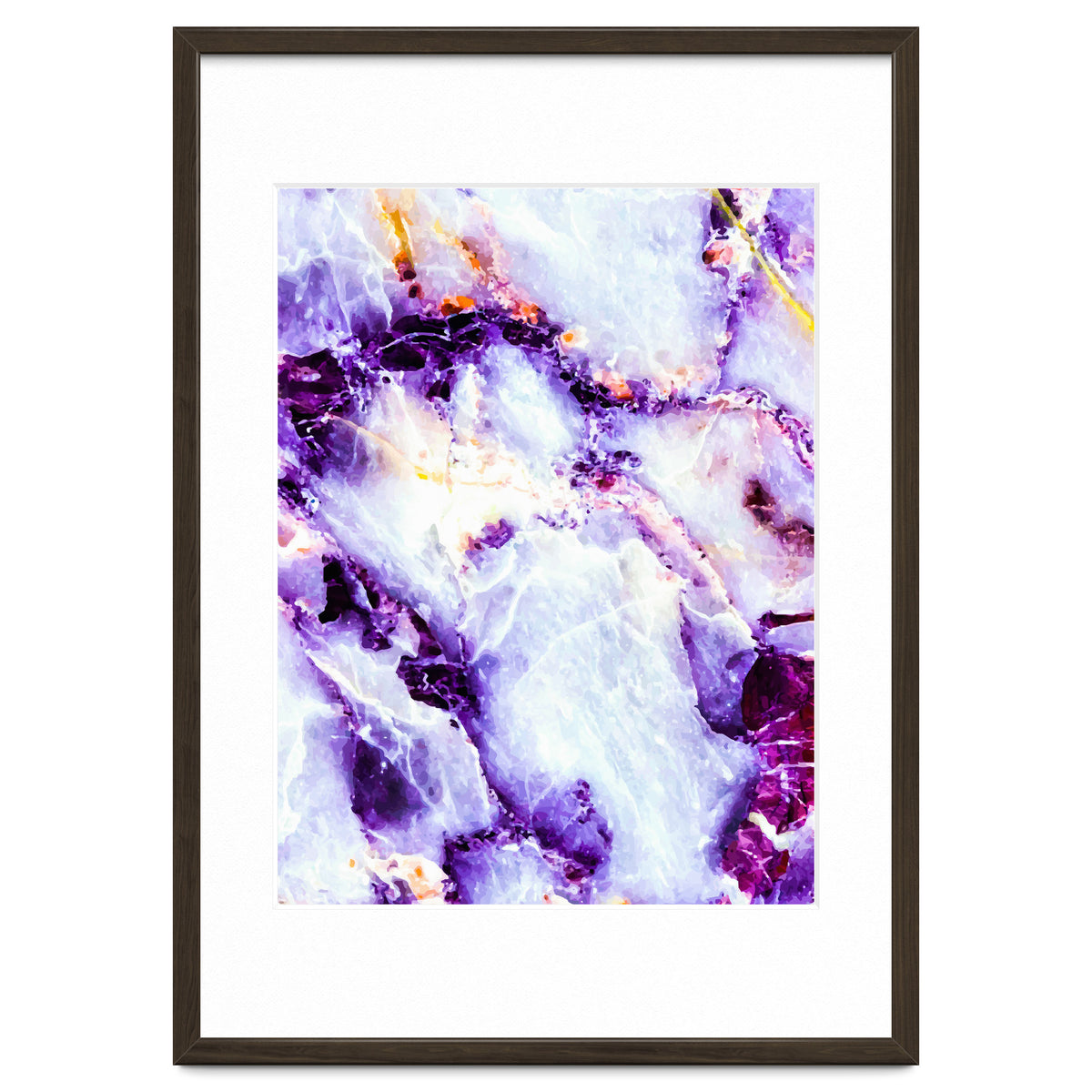 Purple marbling I