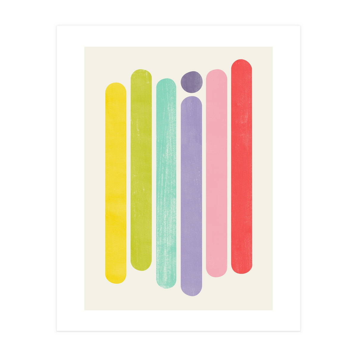 Rainbow Stripes (Print Only)