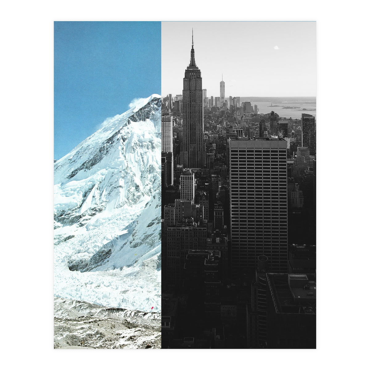 Die Stadt In Den Bergen · Mountain City (Print Only)