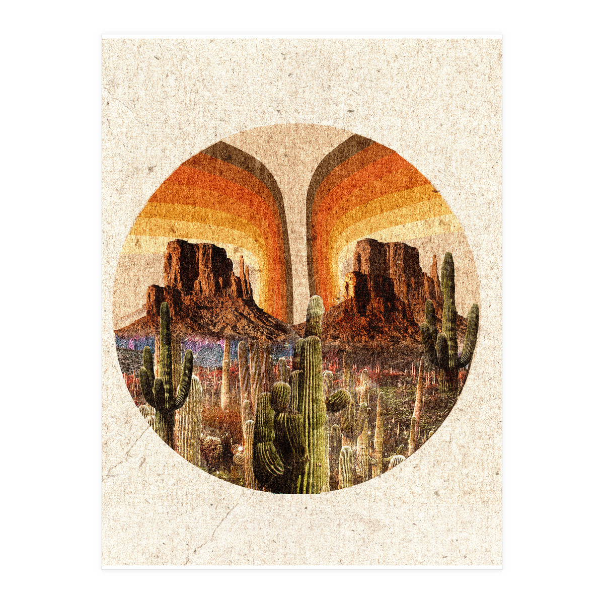 Desert Sunrise (Print Only)