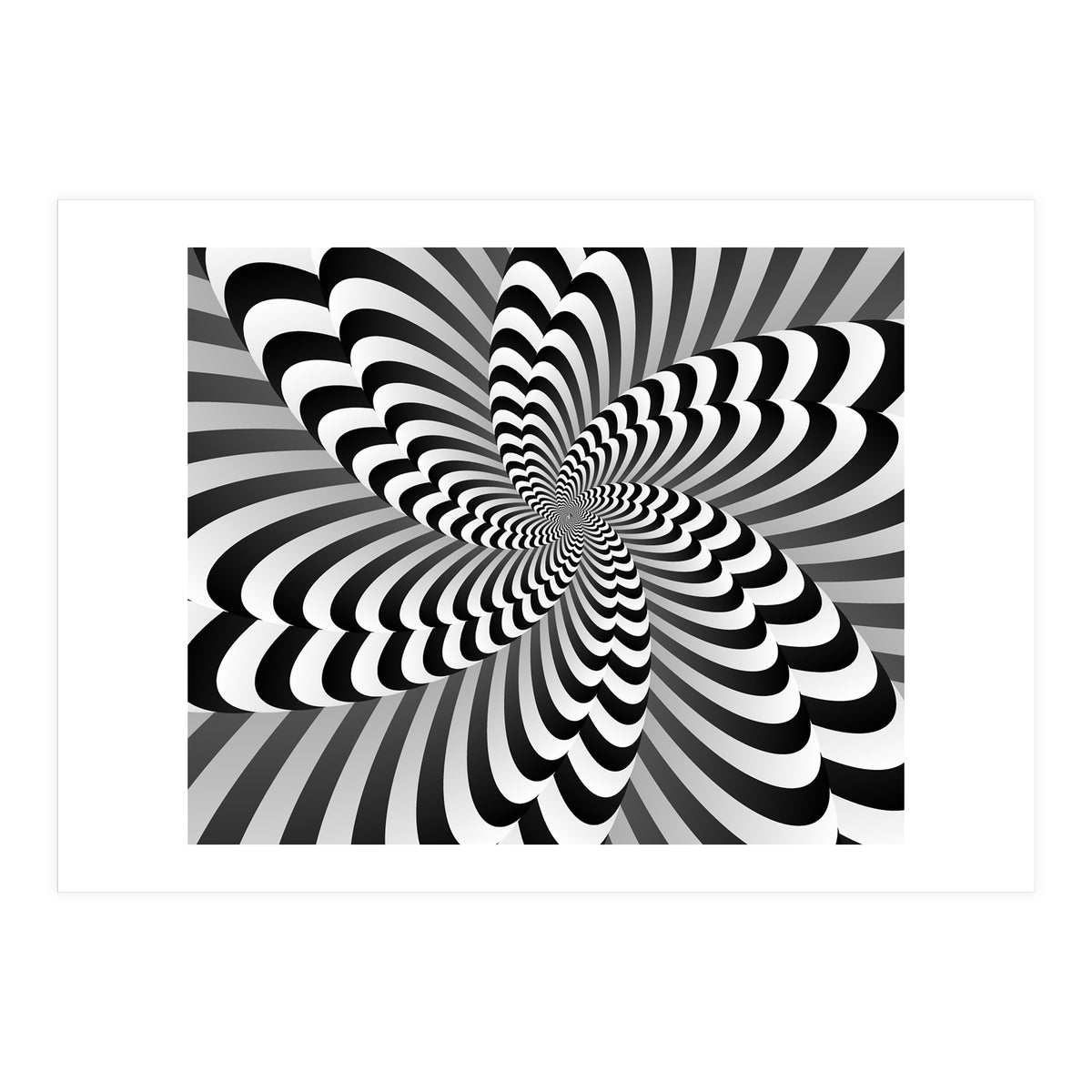 Abstract Optical Illusion  (Print Only)