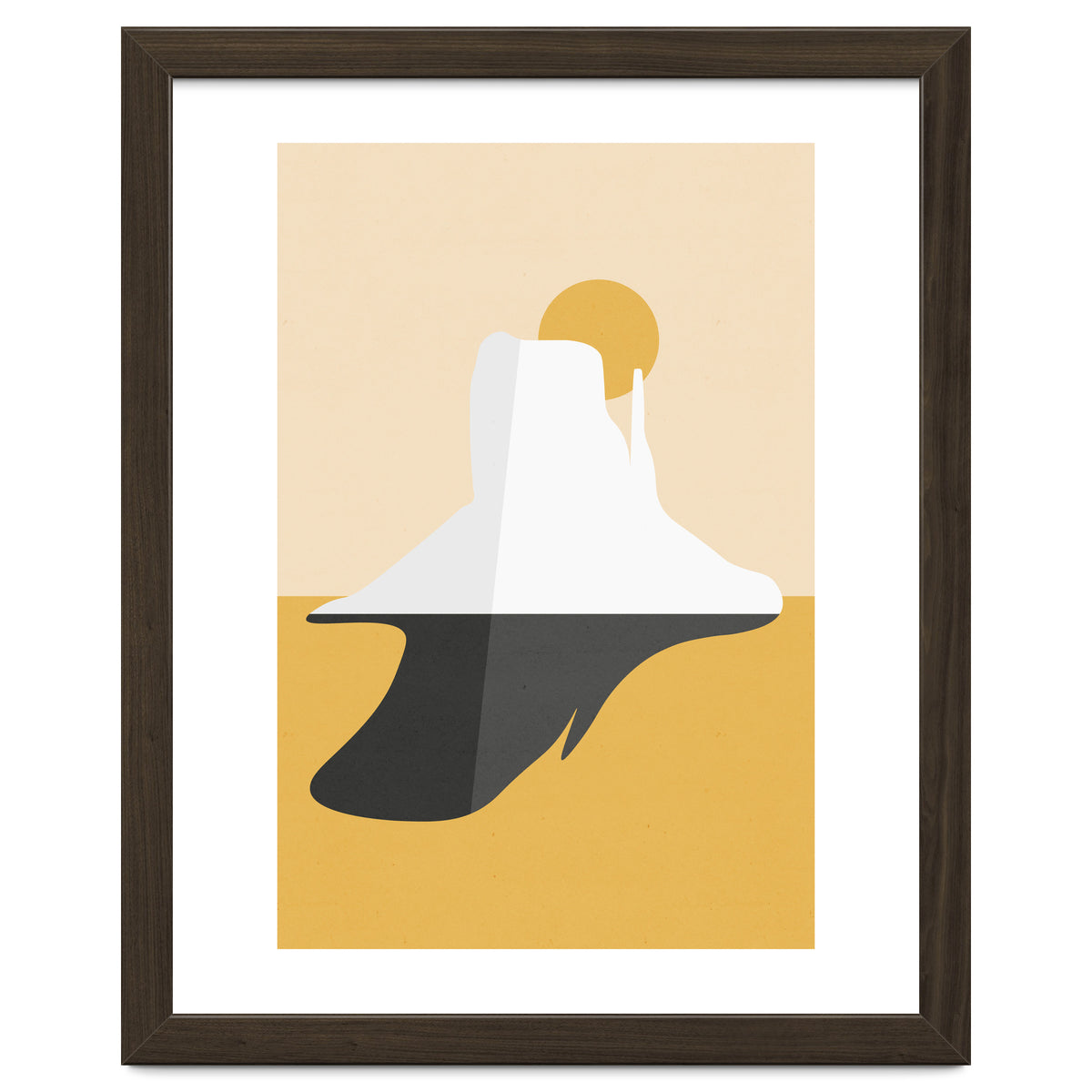 Abstract Mesa - Golden Desert