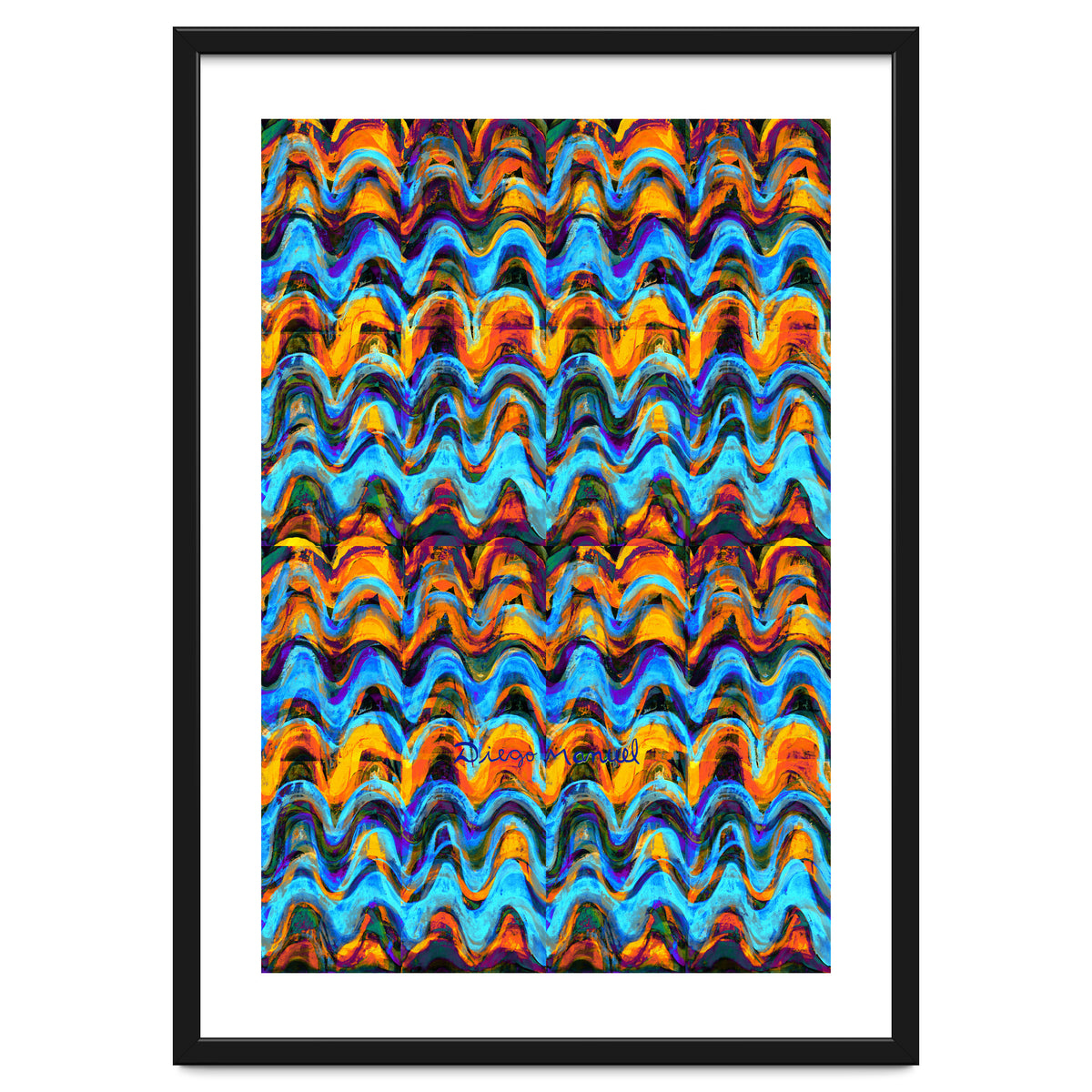 Pop abstract color full