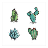 Kawaii Cute Cacti Desert Plants (Print Only) thumbnail