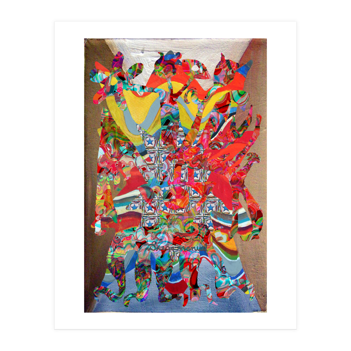 Pop Abstract Escena 2023 22 (Print Only)