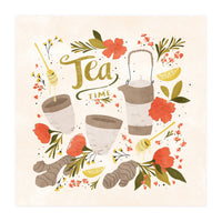 Ginger Lavender Tea (Print Only)