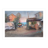 Sunrise on the beach  (Print Only) thumbnail