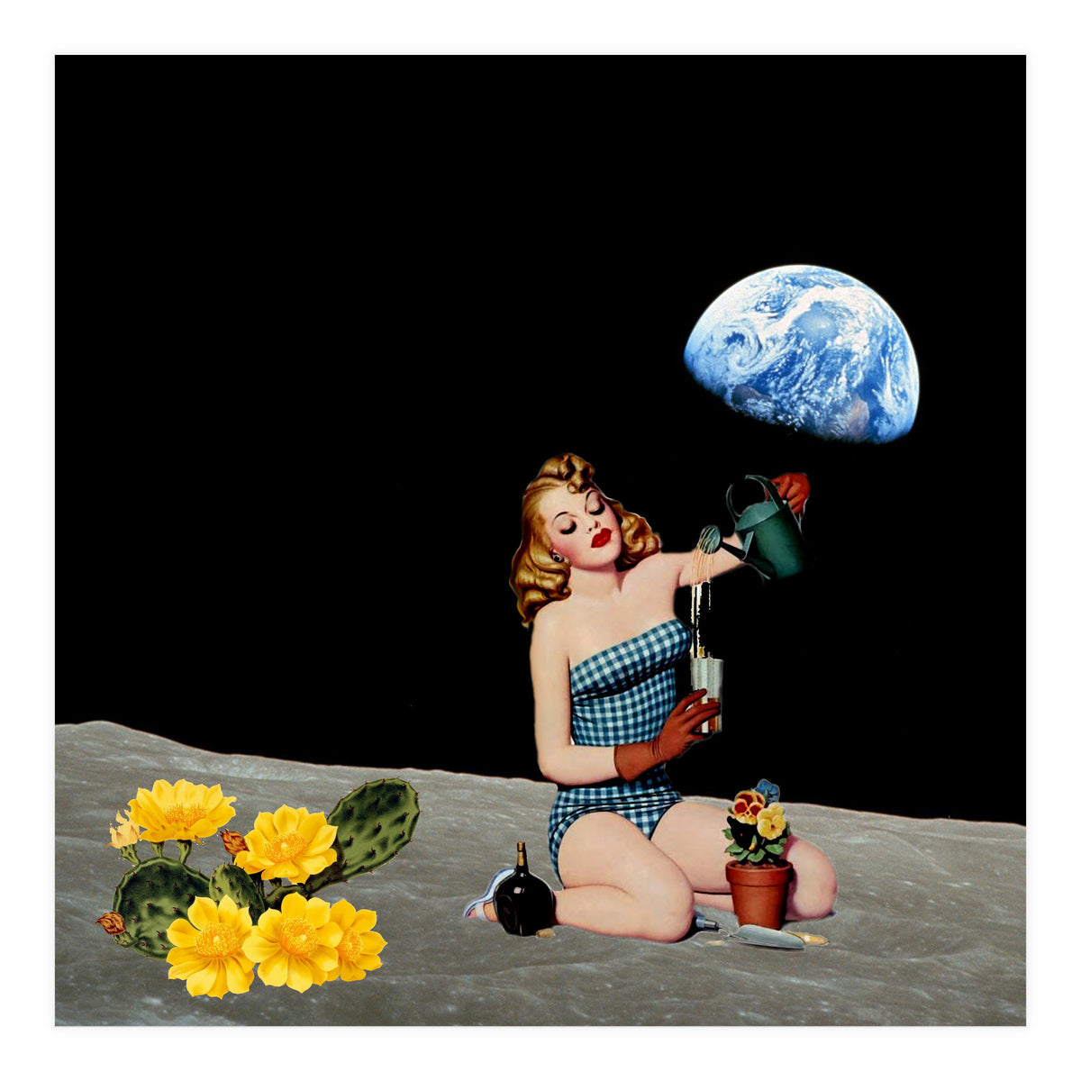 Lets Plant The Moon (Print Only)