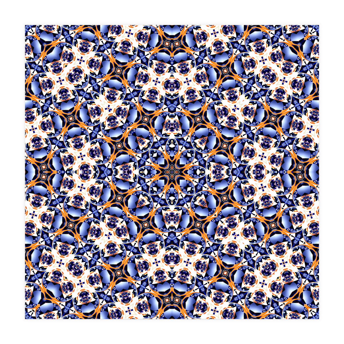Abstract Mandala Pattern (Print Only)