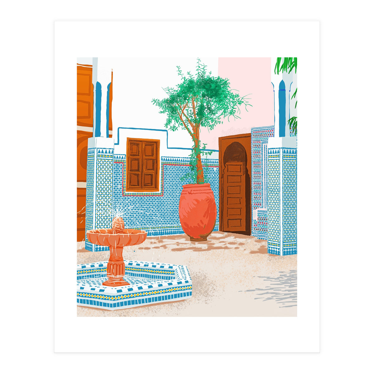 Moroccan Villa (Print Only)