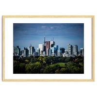 Toronto Skyline From Riverdale Park No 5 Color Version