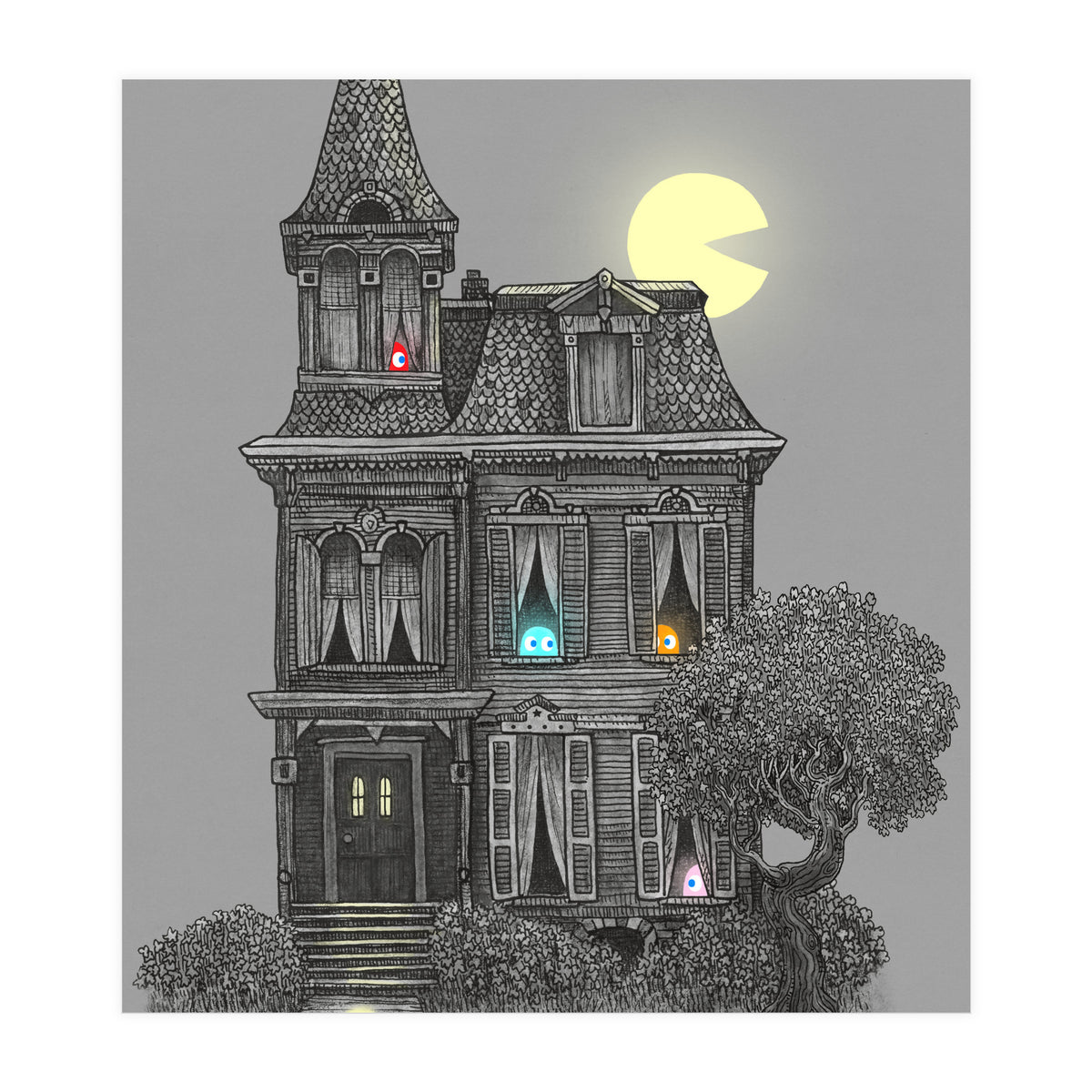 Haunted By The 80 S (Print Only)