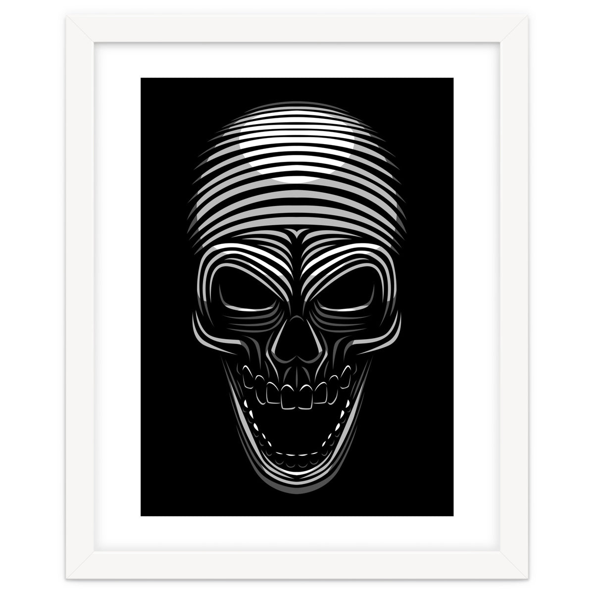 Lines Skull