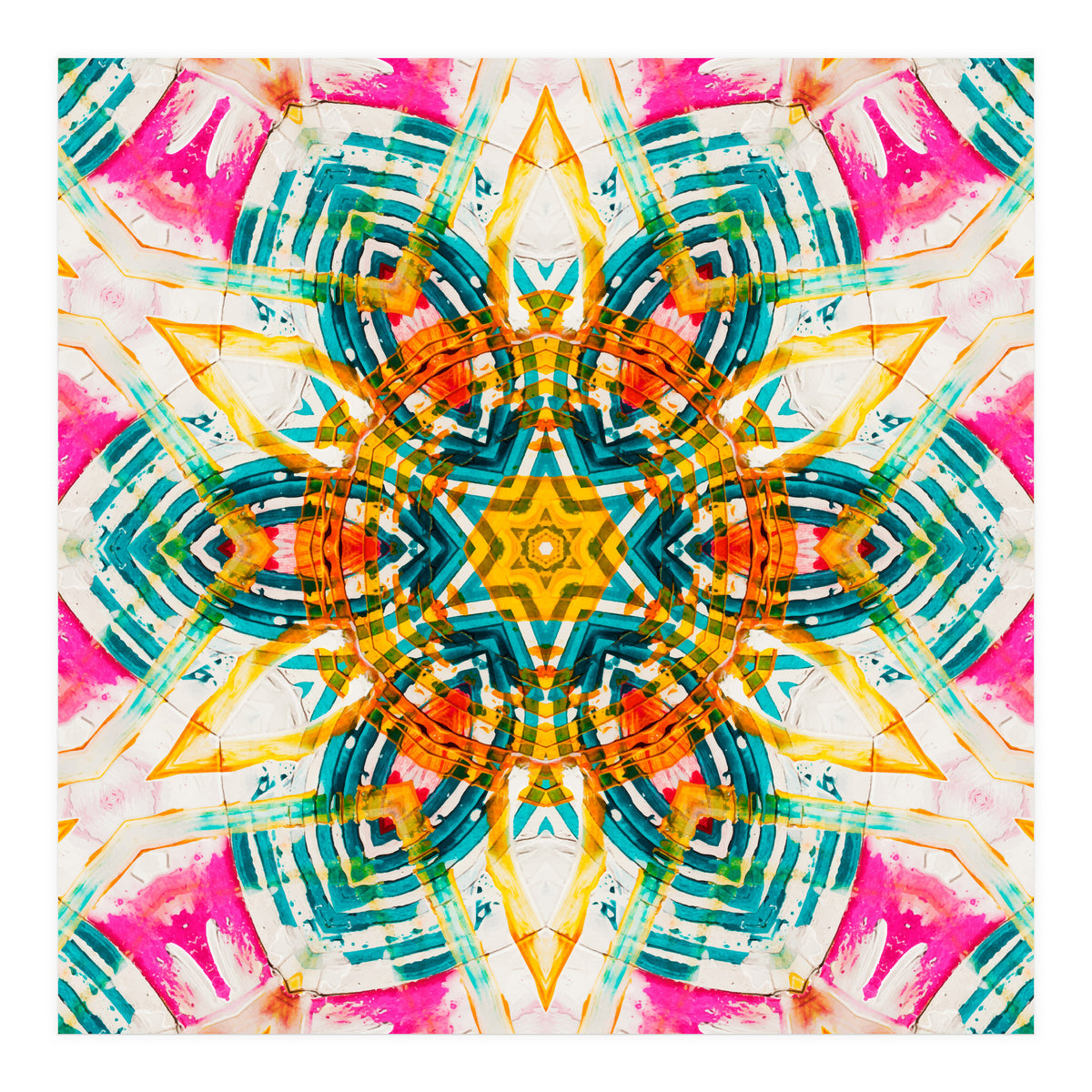 Kaleido Mandala V2 (Print Only)