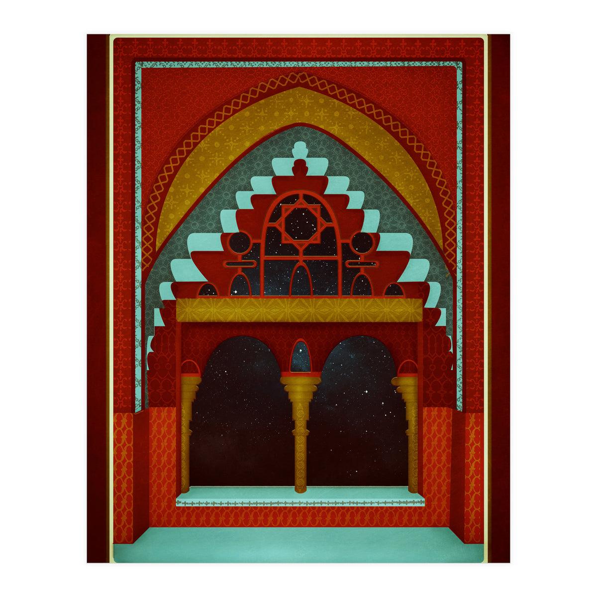 Window in the Alhambra (Print Only)