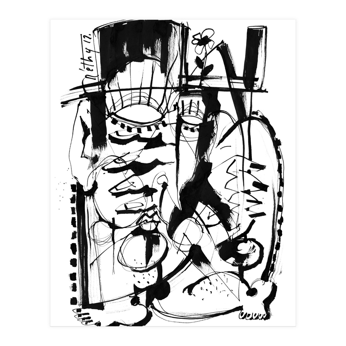 Playboy - b&w (Print Only)