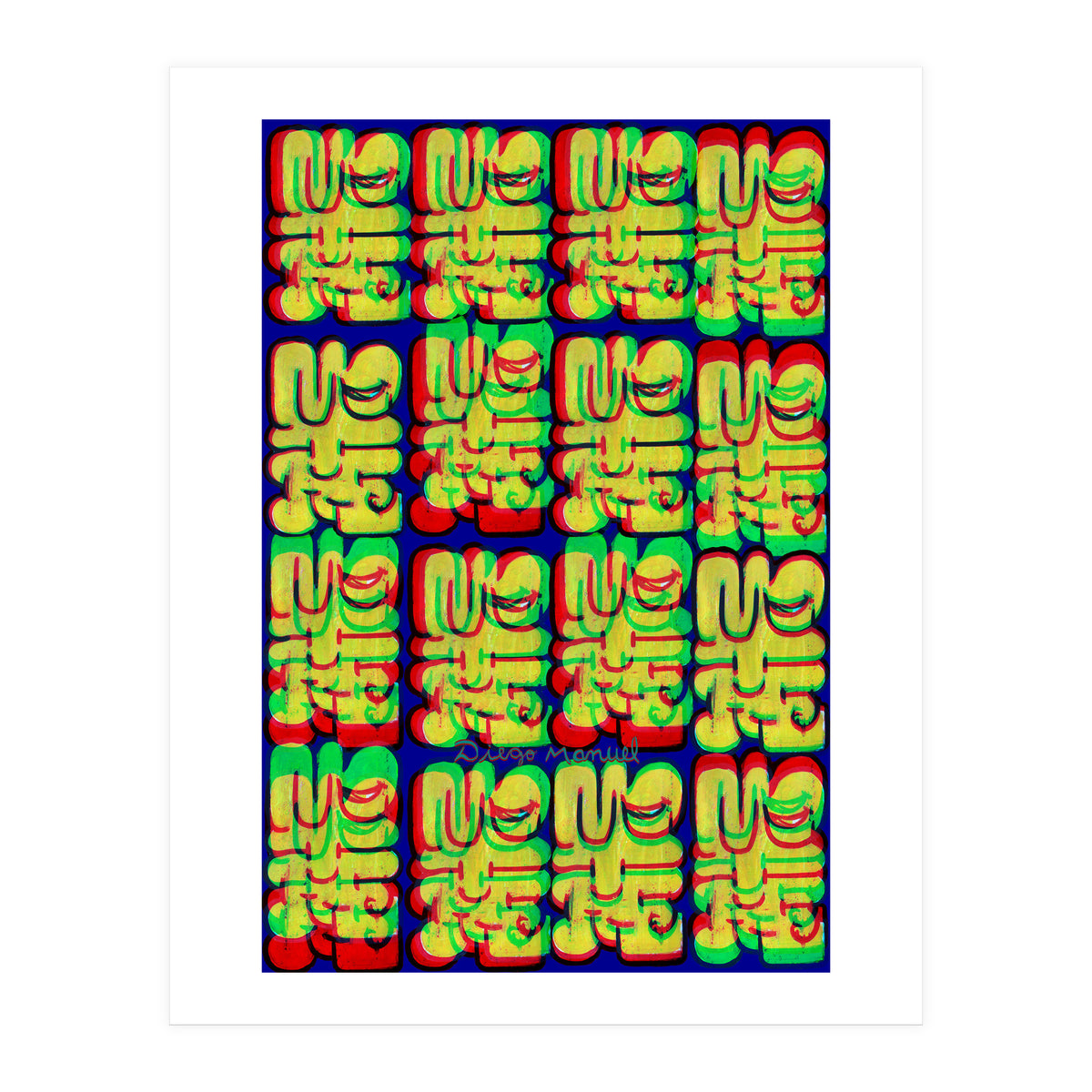 Graffitis 2021 Tapiz 112 (Print Only)