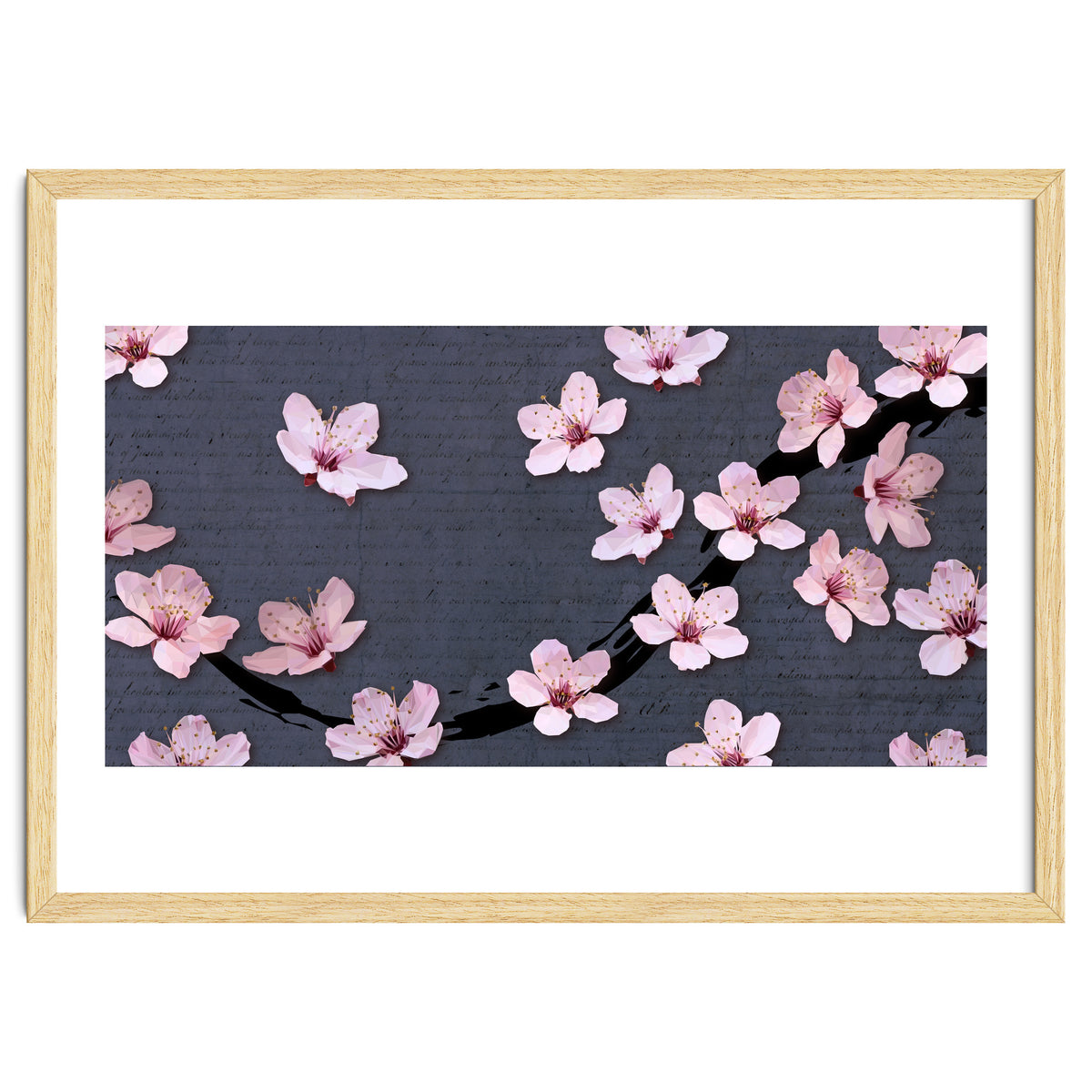 Triangulated Cherry Blossoms