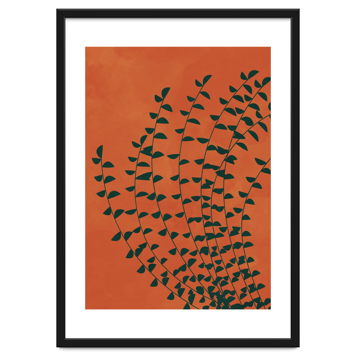 Boho Terracotta Plant Burnt Orange