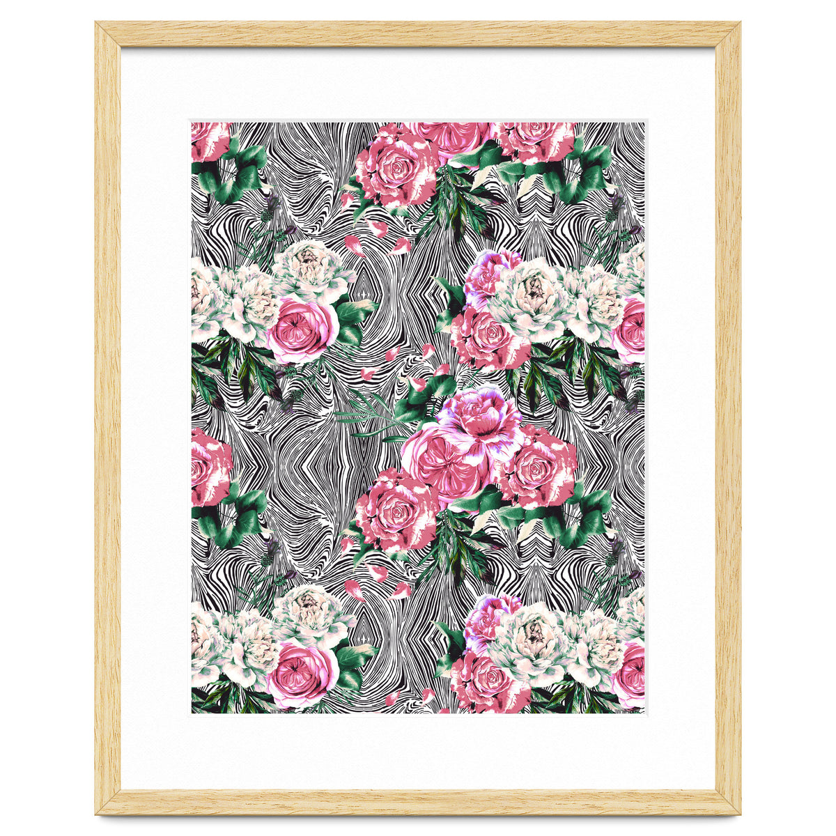 Flowery on linear mosaic