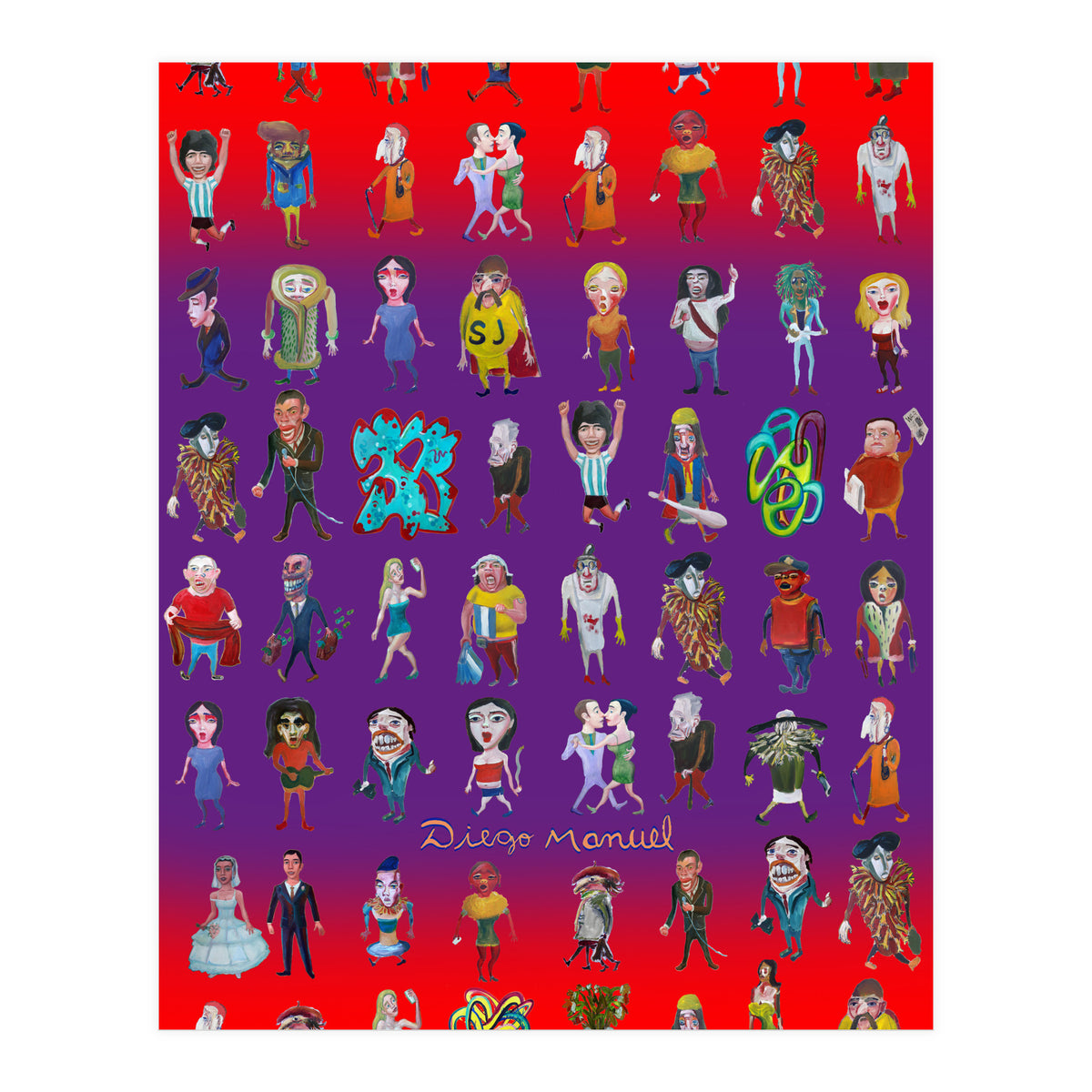 Gente Del Barrio C (Print Only)