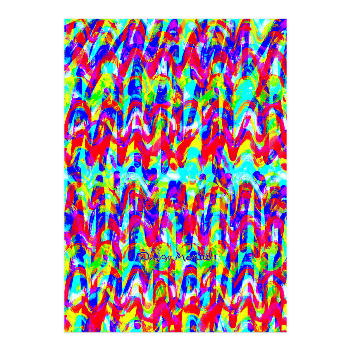 Pop Abstract A 80 (Print Only)