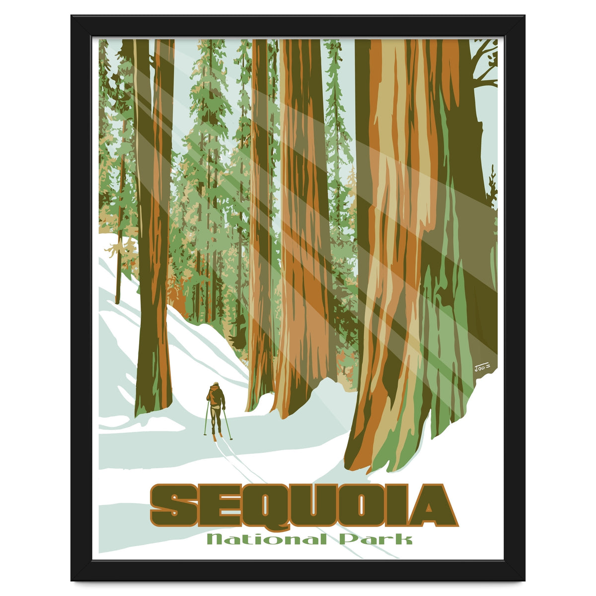 Sequoia National Park Poster