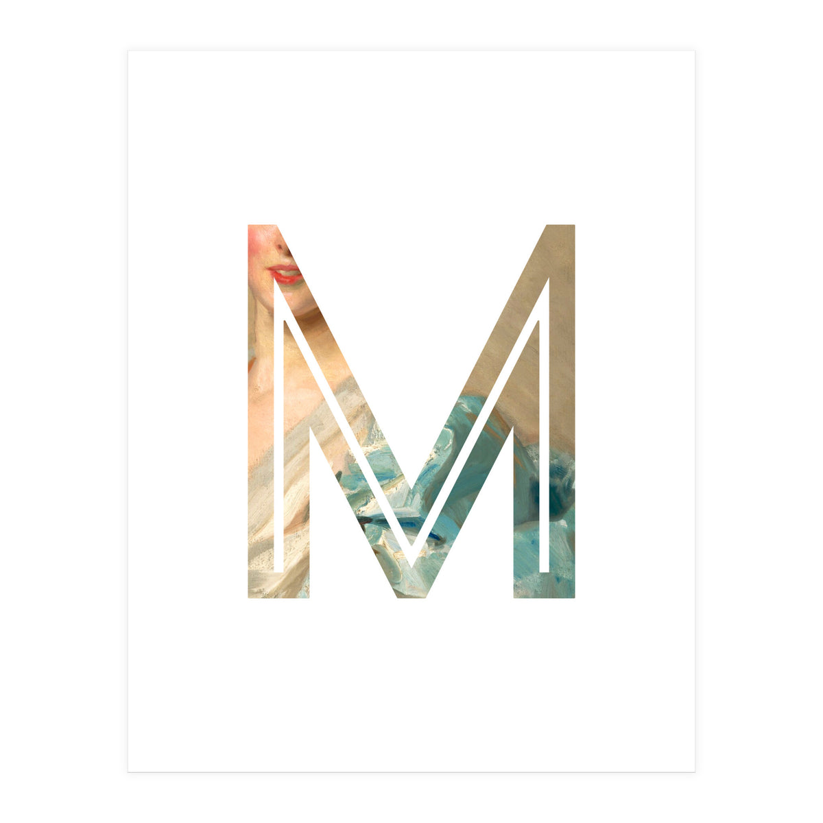 Letter M - (Impress) (Print Only)