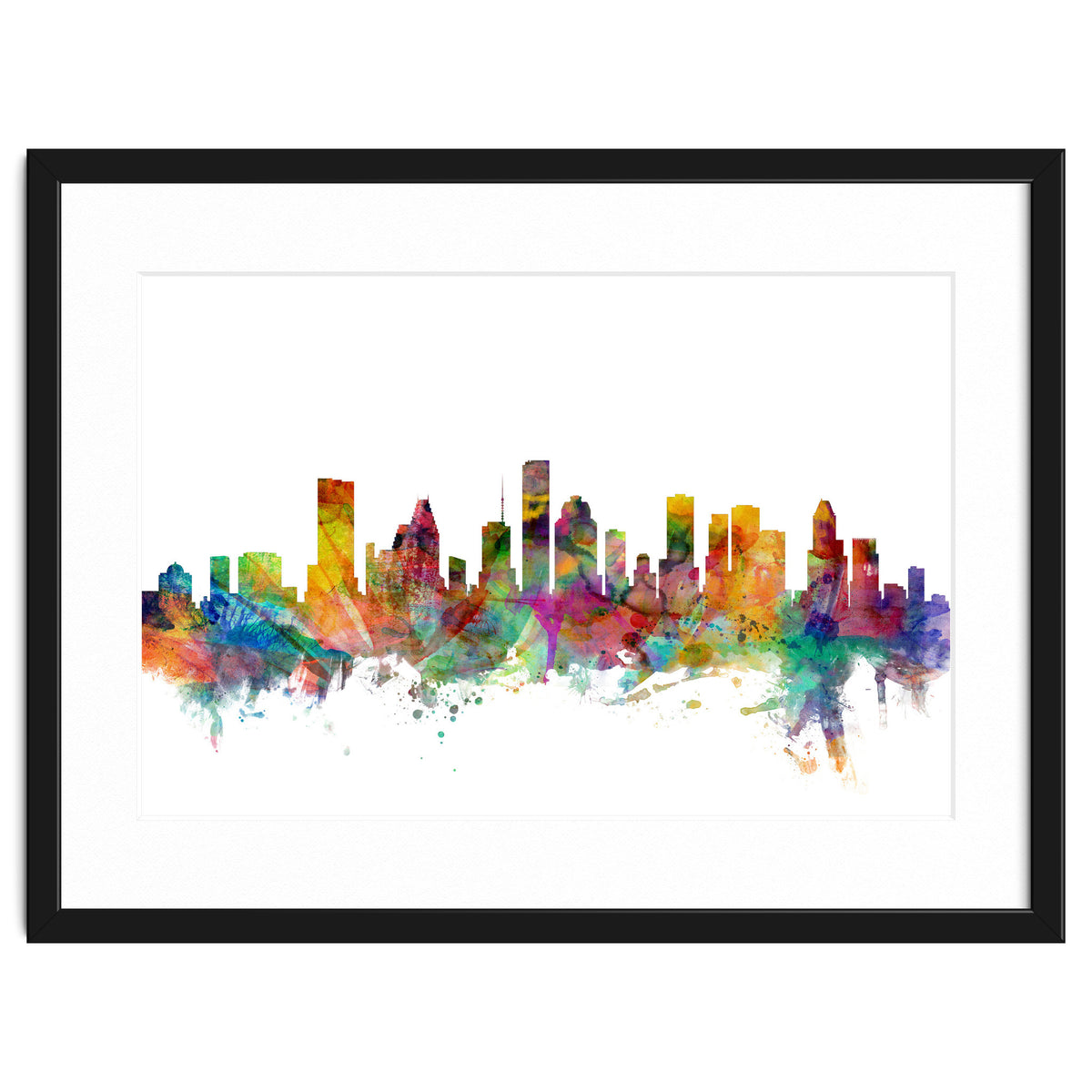 Houston Texas Skyline