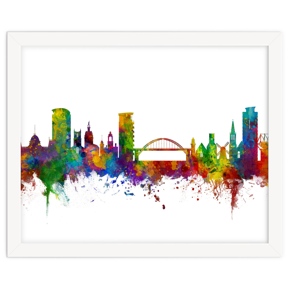 Sunderland England Skyline