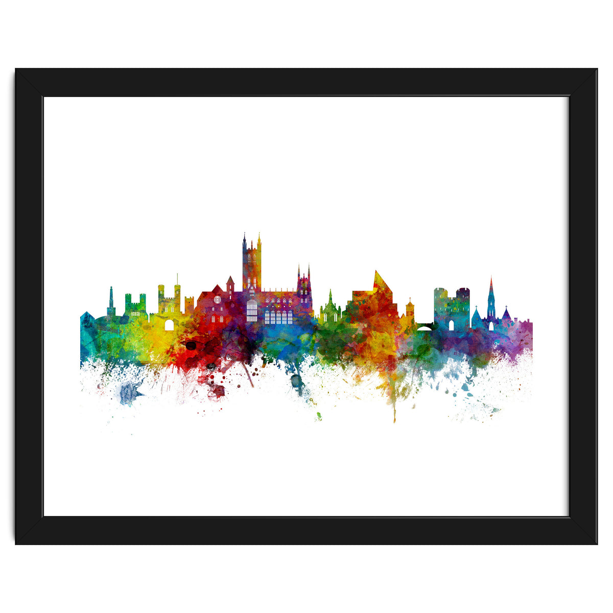 Canterbury England Skyline