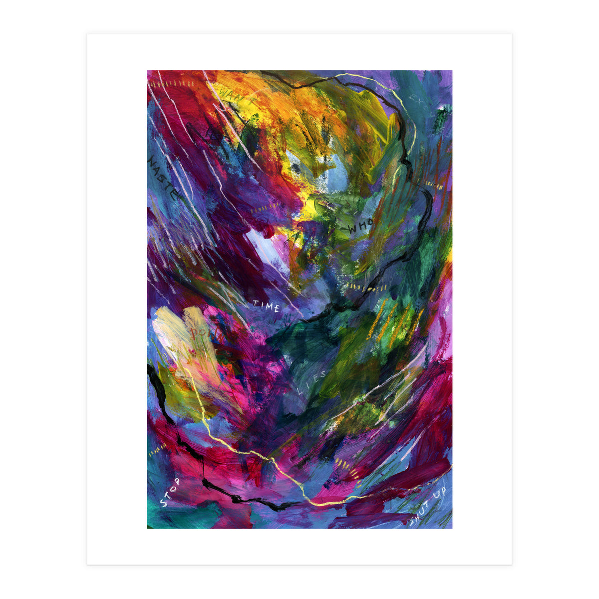 Voices In My Head 1 (Print Only)