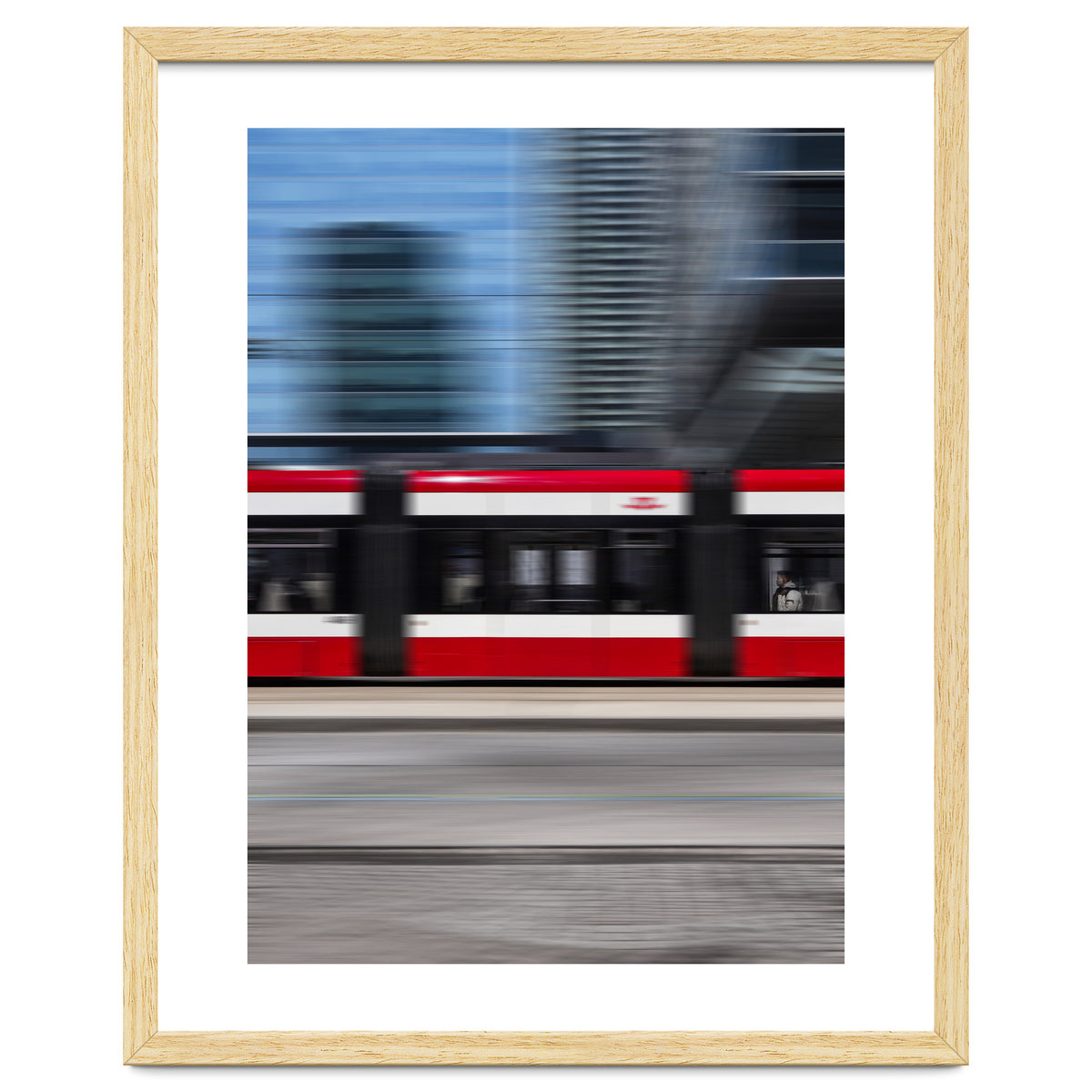 The 509 Harbourfront Streetcar Blur Version No 5