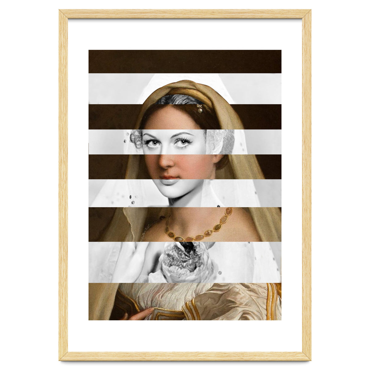 Raphael's Woman With A Veil & Hedy Lamarr