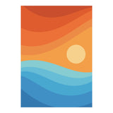 Colorful abstract landscape (Print Only) thumbnail