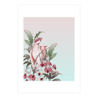 Pastel Cockatoos Paradise (Print Only)