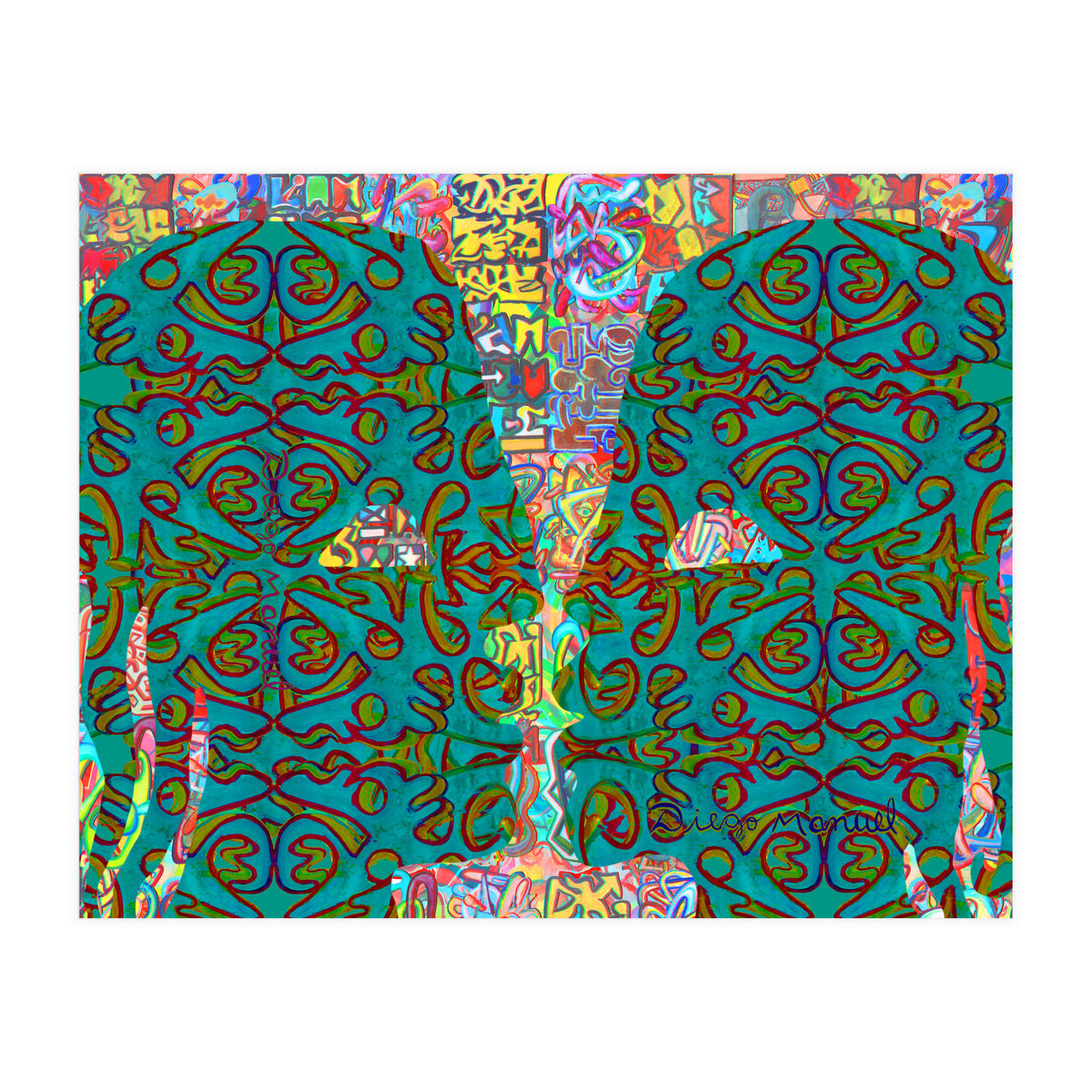 Abstracto Pop Nuevo B11 (Print Only)