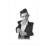 Johnny Cash Portrait (Print Only) thumbnail