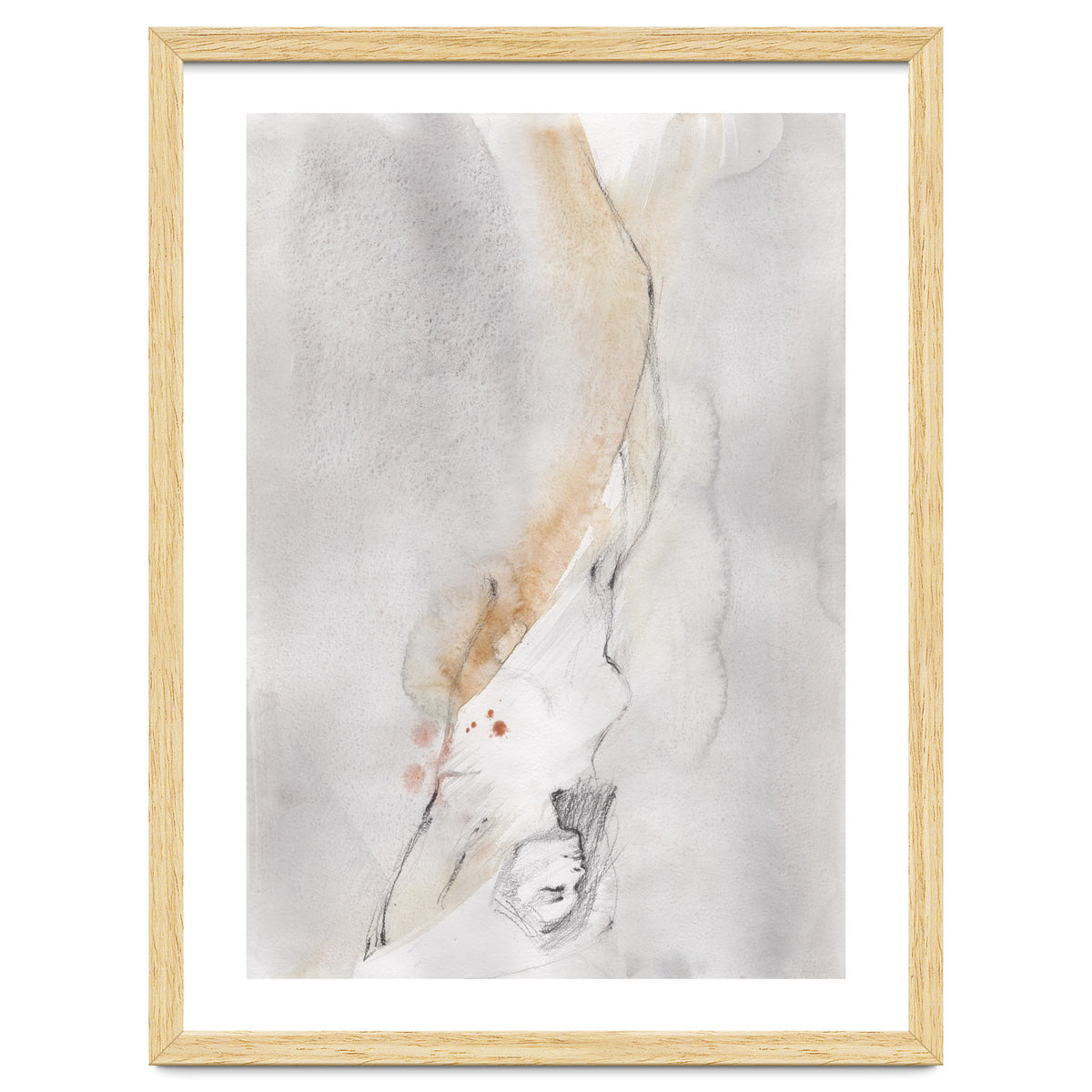 Drawing of a beautiful girl