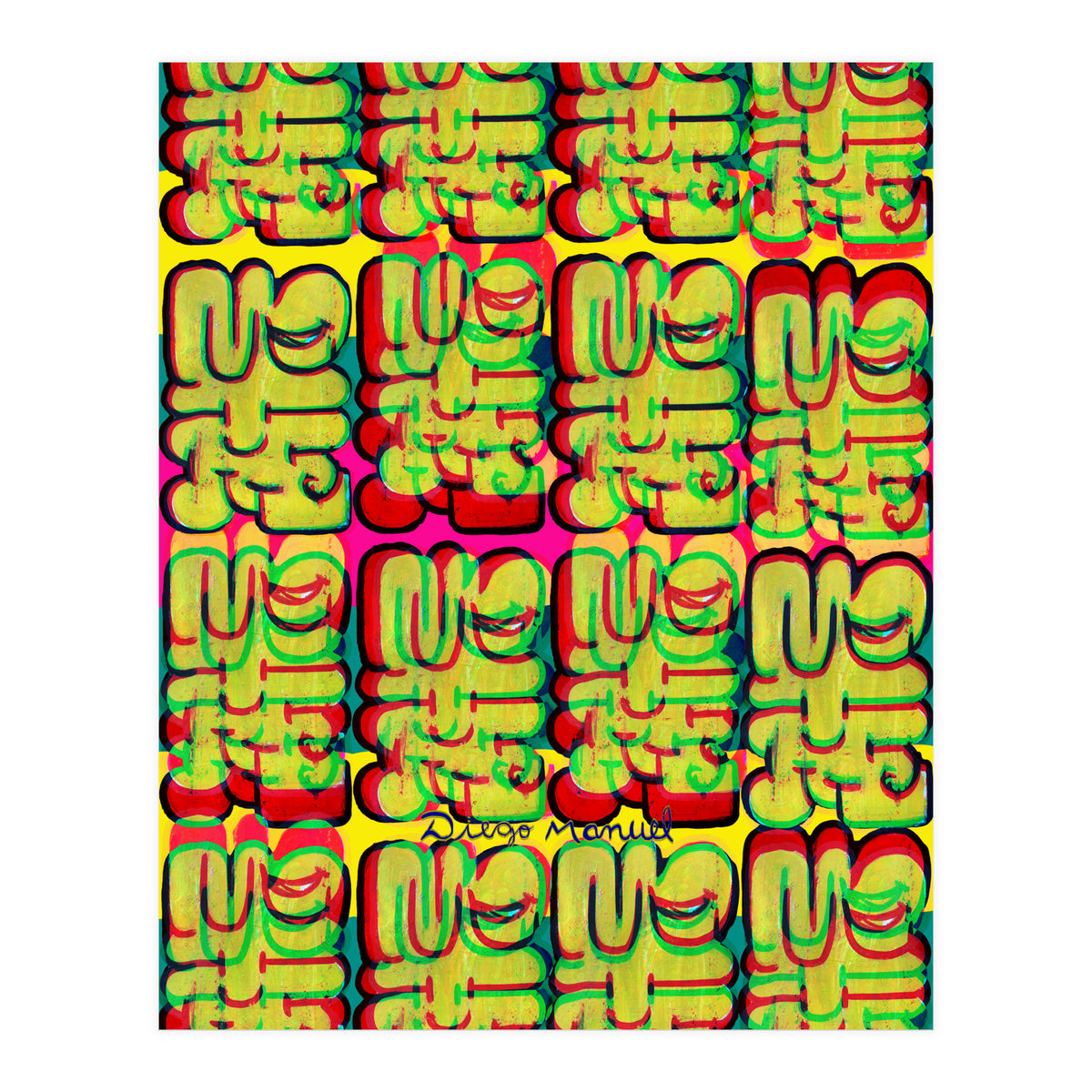 Graffitis 2021 Tapiz 118 (Print Only)