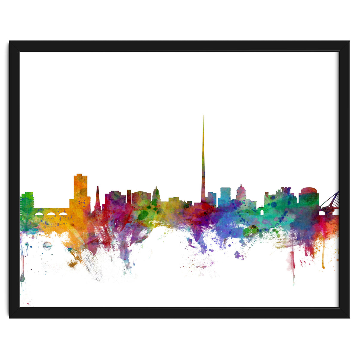 Dublin Ireland Skyline