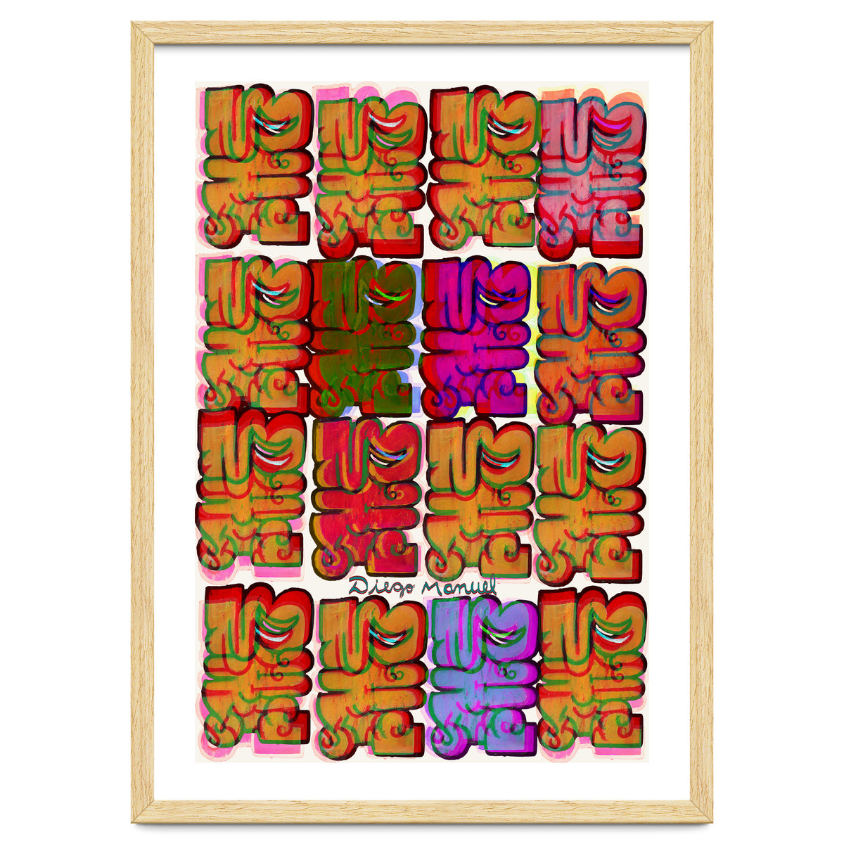 Graffitis 2021 Tapiz 135