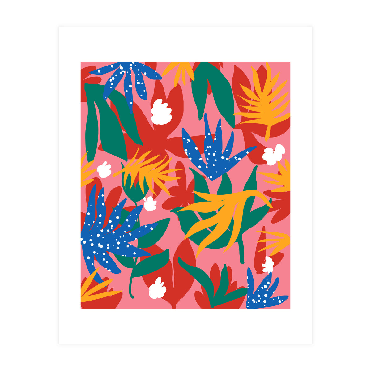 Blush In The Jungle (Print Only)