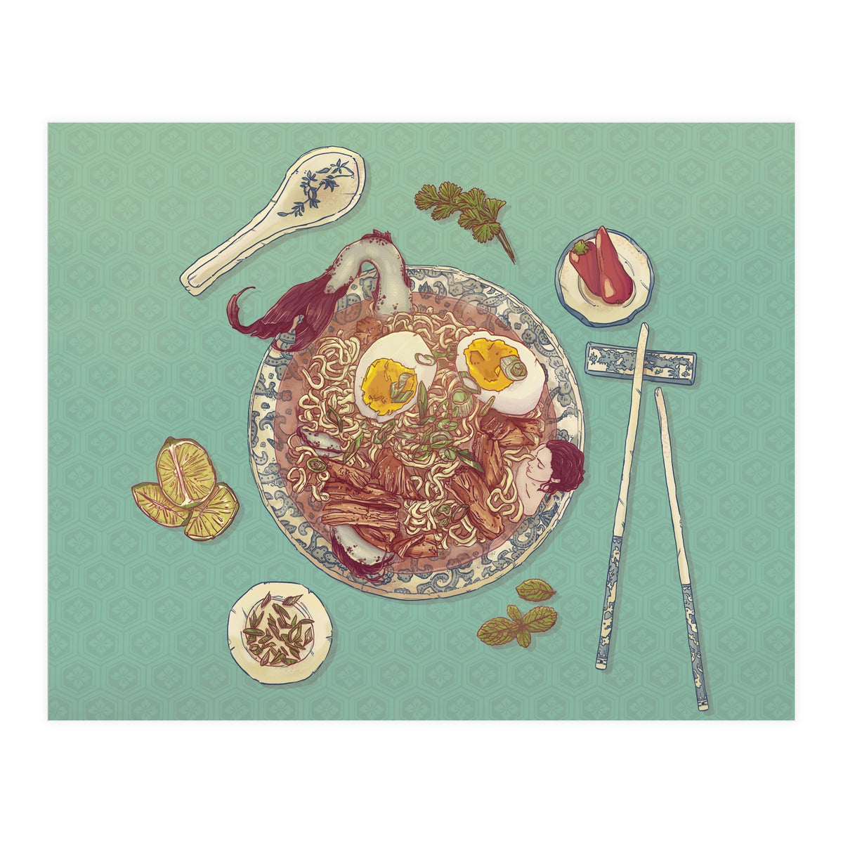 Pho Lady (Print Only)