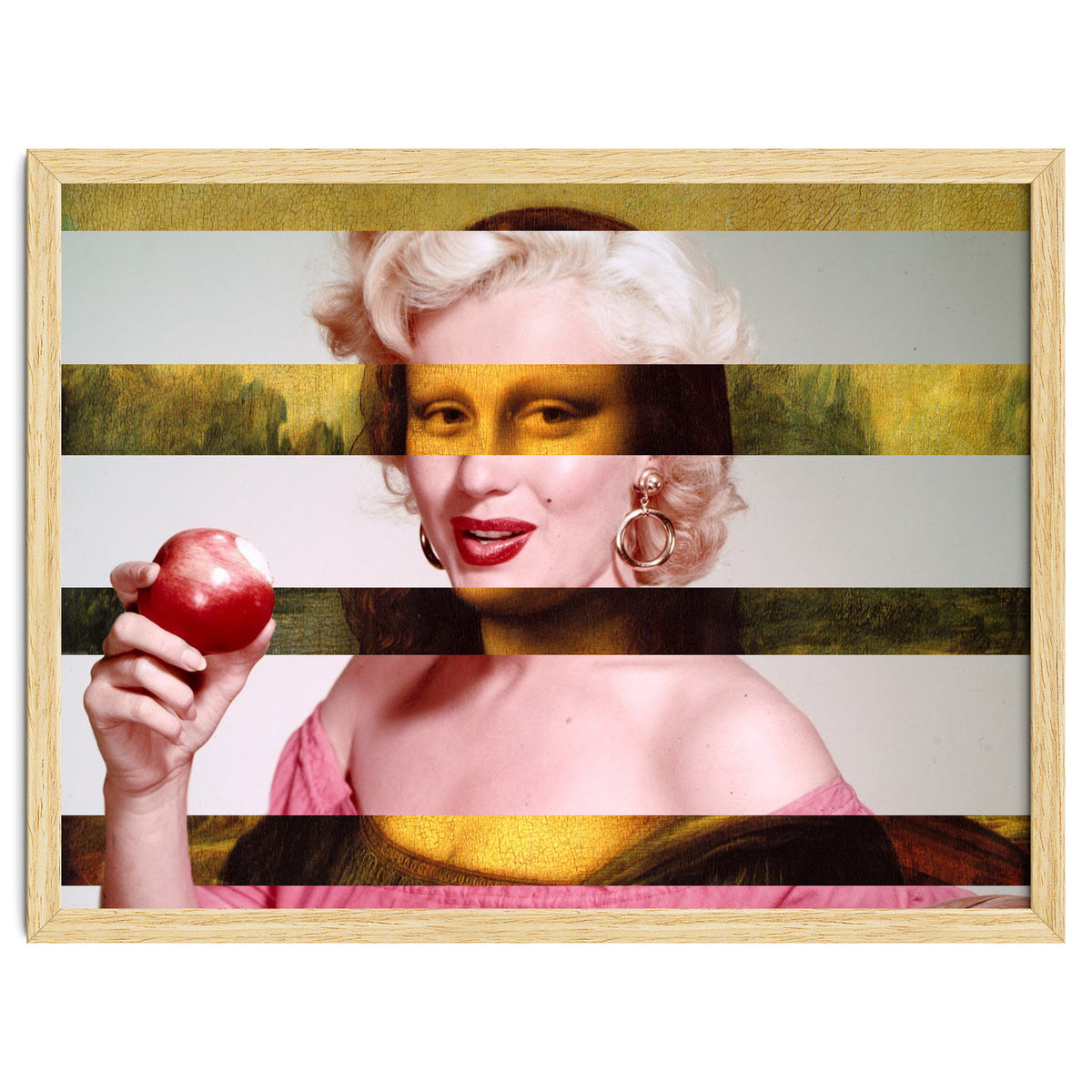 Leonardo Da Vinci's "Mona Lisa" & Marylin Monroe