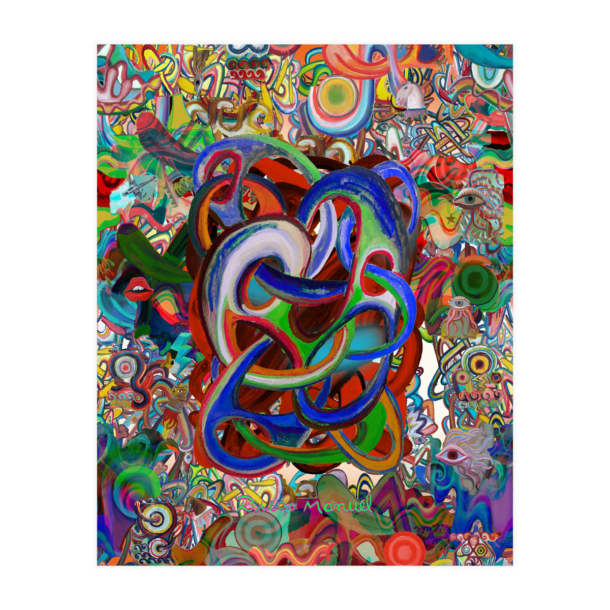 Graffitis 2021 Tapiz (Print Only)