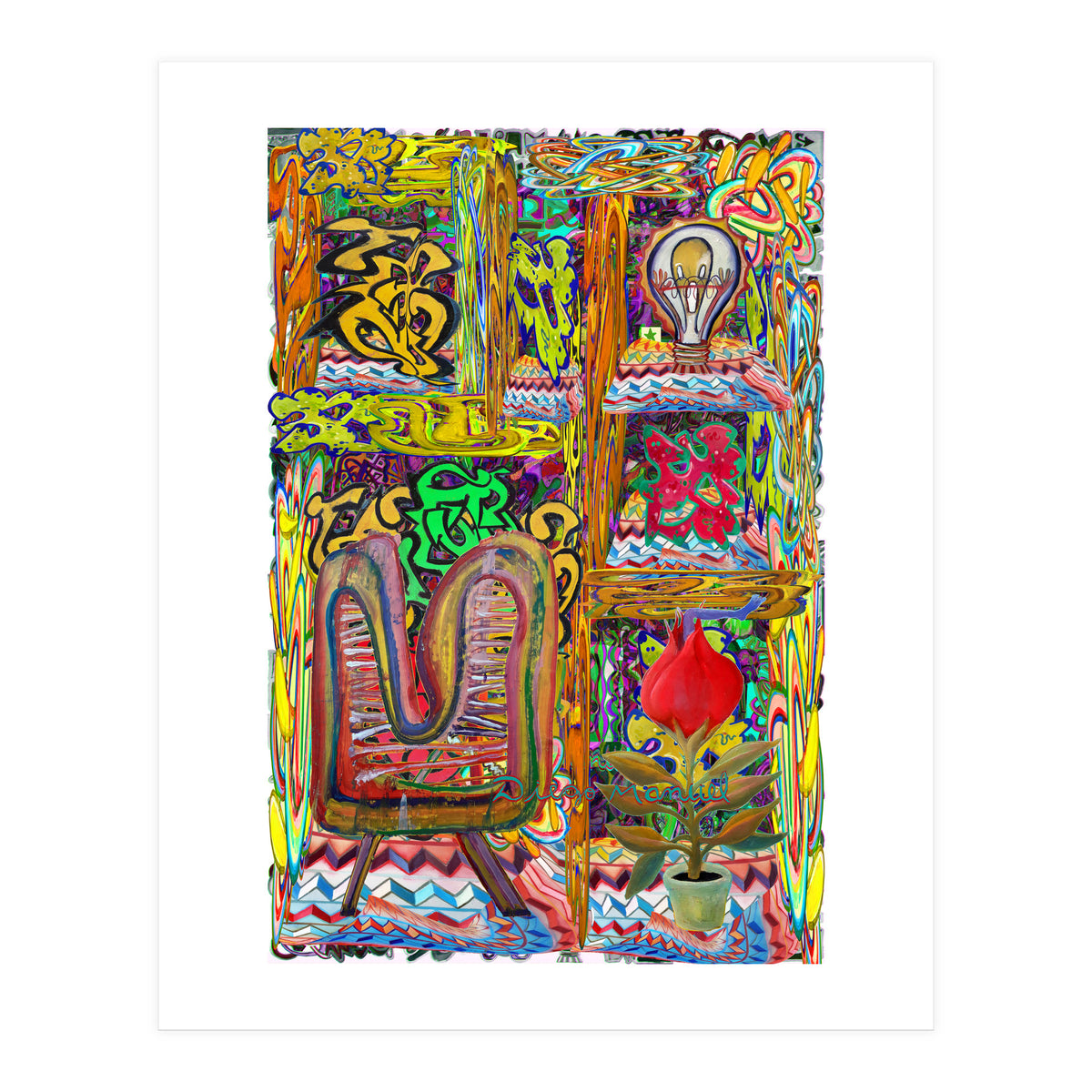 Oficina Del Cobrador 36 (Print Only)